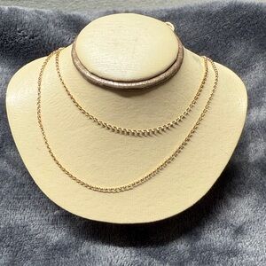 1/20 14k gf fine rollo chain 25”